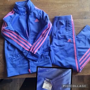 Girls 6X Adidas Jumpsuit
